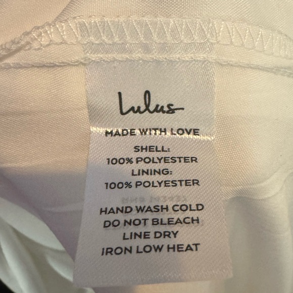 NWT Lulus The Way to Love Ruffled Maxi Dress in White Size Extra Large - Picture 8 of 10